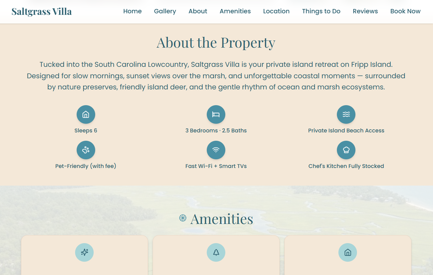 Property page demo